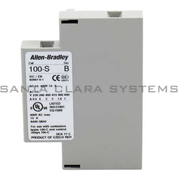 Allen Bradley 100-SB02 Contact Block Product Image