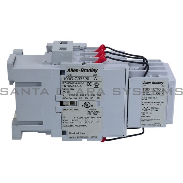 Allen Bradley 100Q-C37D20 Contactor Product Image