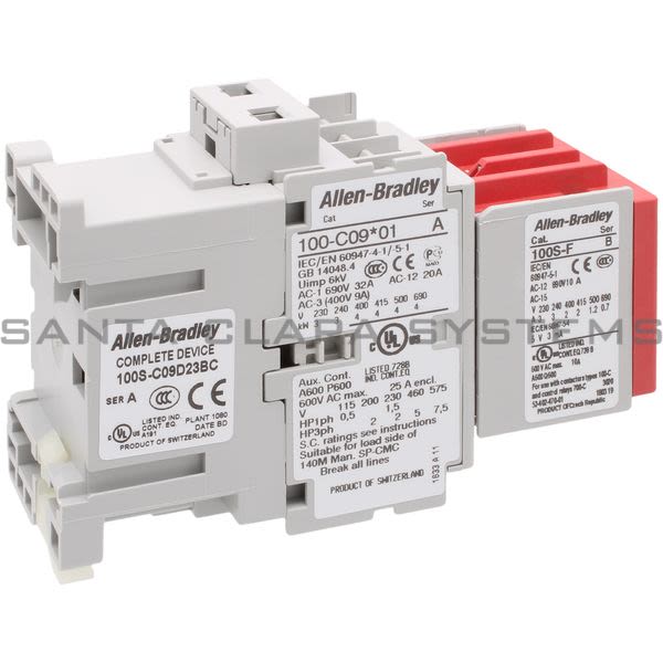 Allen Bradley 100S-C09D23BC Safety Contactor Product Image