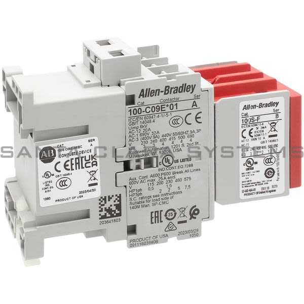 Allen Bradley 100S-C09EJ05BC Safety Contactor Product Image