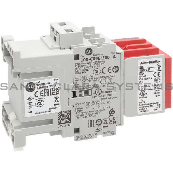 Allen Bradley 100S-C09EJ322C Contactor Product Image