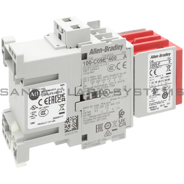 Allen Bradley 100S-C09EJ431C Safety Contactor Product Image