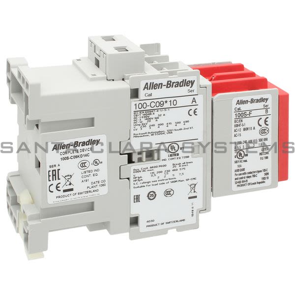 Allen Bradley 100S-C09KD14C Safety Contactor Product Image