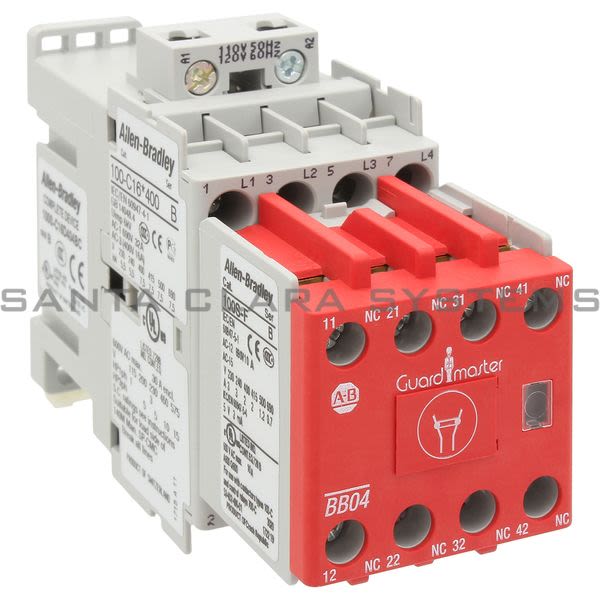 Allen Bradley 100S-C16D404BC Safety Contactor Product Image