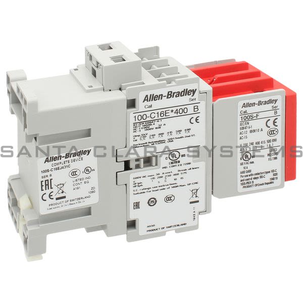 Allen Bradley 100S-C16EJ431C Safety Contactor Product Image