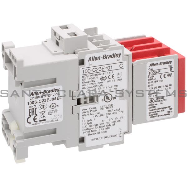 Allen Bradley 100S-C23EJ05BC Safety Contactor Product Image