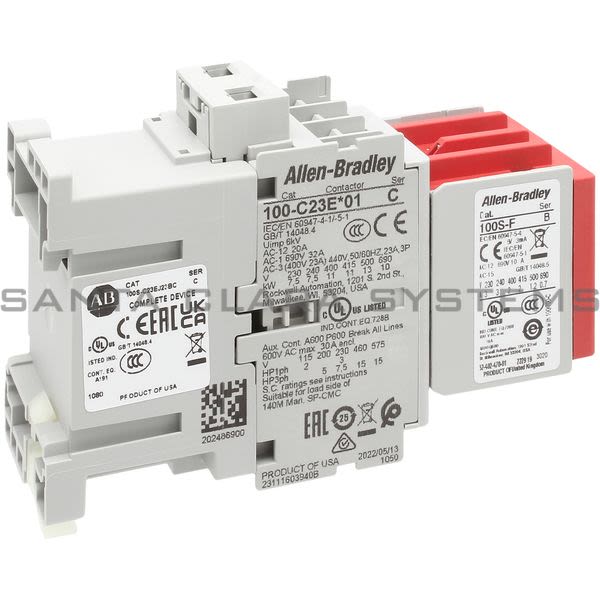 Allen Bradley 100S-C23EJ23BC Safety Contactor Product Image
