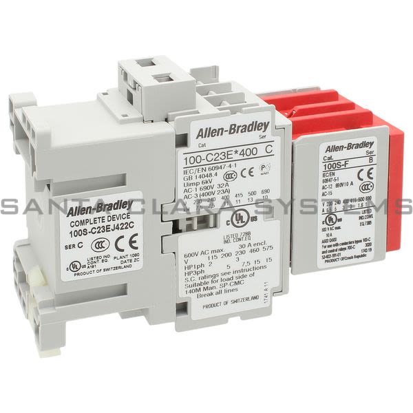 Allen Bradley 100S-C23EJ422C Safety Contactor Product Image