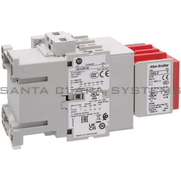 Allen Bradley 100S-C30EJ23C Safety Contactor Product Image