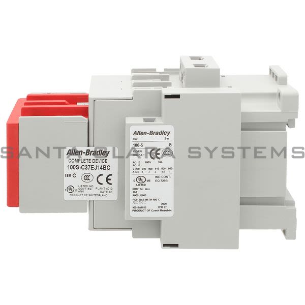 Allen Bradley 100S-C37EJ14BC  Safety Contactor Product Image