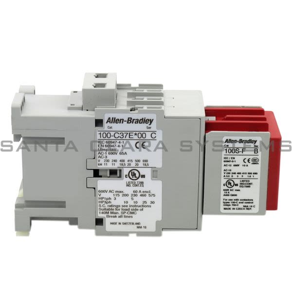 Allen Bradley 100S-C37EJ14C  Safety Contactor Product Image