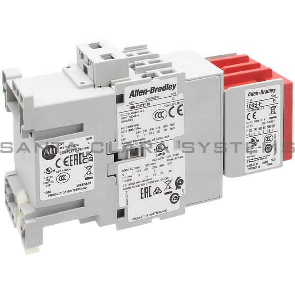 Allen Bradley 100S-C37EJ22C Safety Contactor Product Image