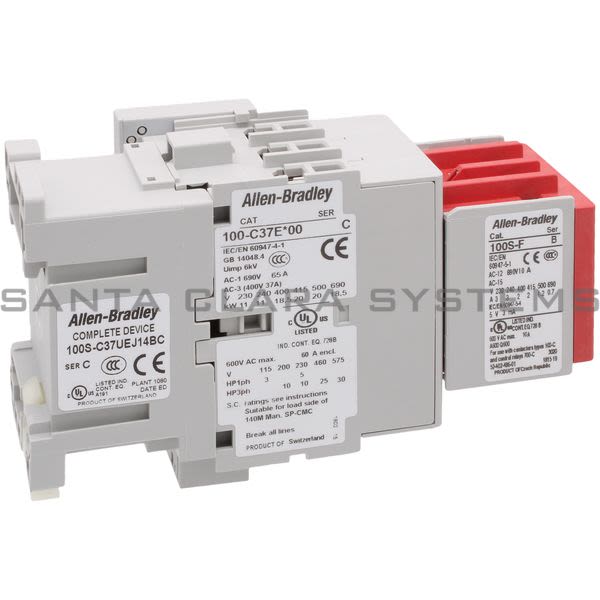 Allen Bradley 100S-C37UEJ14BC Safety Contactor Product Image