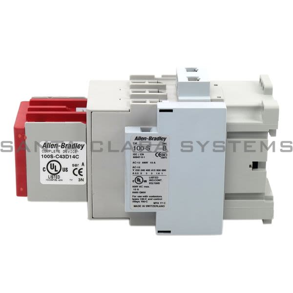 Allen Bradley 100S-C43D14C Safety Contactor Product Image
