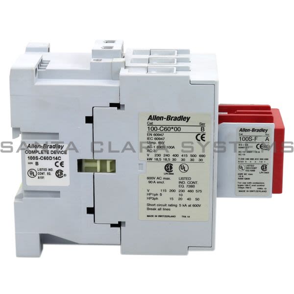 Allen Bradley 100S-C60D14C Contactor Product Image