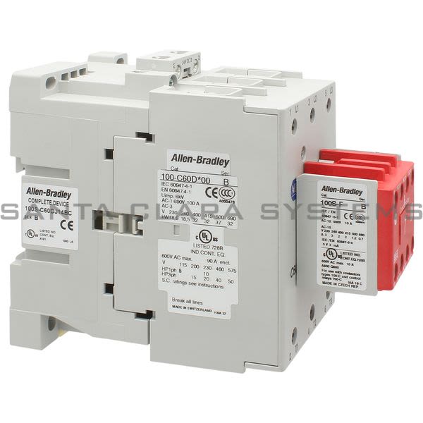 Allen Bradley 100S-C60DJ14BC Safety Contactor Product Image
