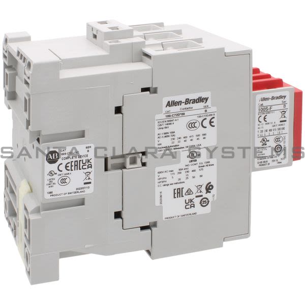 Allen Bradley 100S-C72DJ14C  Safety Contactor Product Image