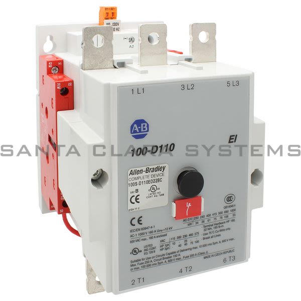 Allen Bradley 100S-D110ED22BC MCS 100-D Contactor Product Image