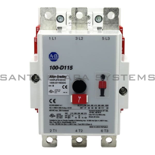 Allen Bradley 100S-D115D22C Contactor Product Image