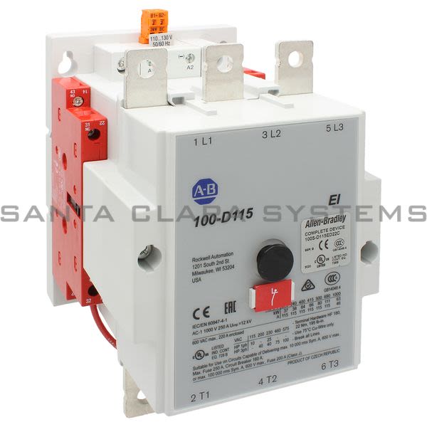 Allen Bradley 100S-D115ED22C Safety Contactor Product Image