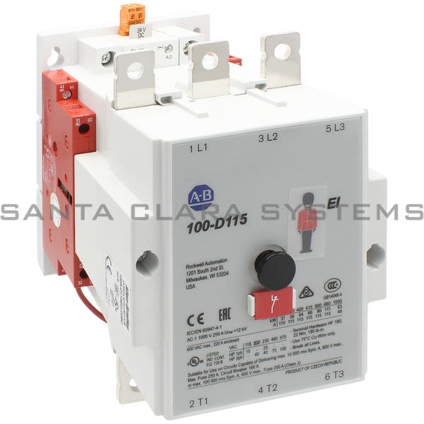 Allen Bradley 100S-D115EZJ22BC Contactor Product Image