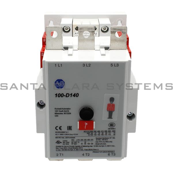 Allen Bradley 100S-D140D22BC Safety Contactor Product Image