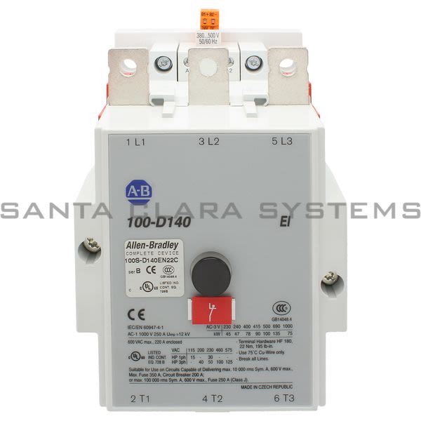 Allen Bradley 100S-D140EN22C Safety Contactor Product Image