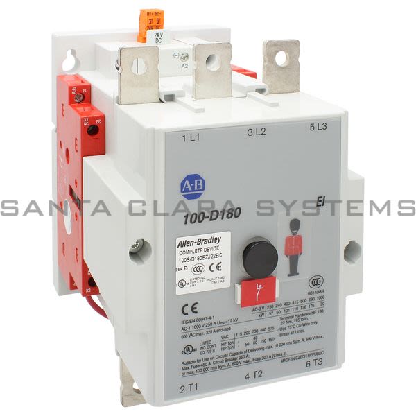 Allen Bradley 100S-D180EZJ22BC Safety Contactor Product Image