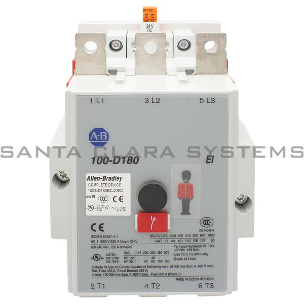 Allen Bradley 100S-D180EZJ22BC Safety Contactor Product Image