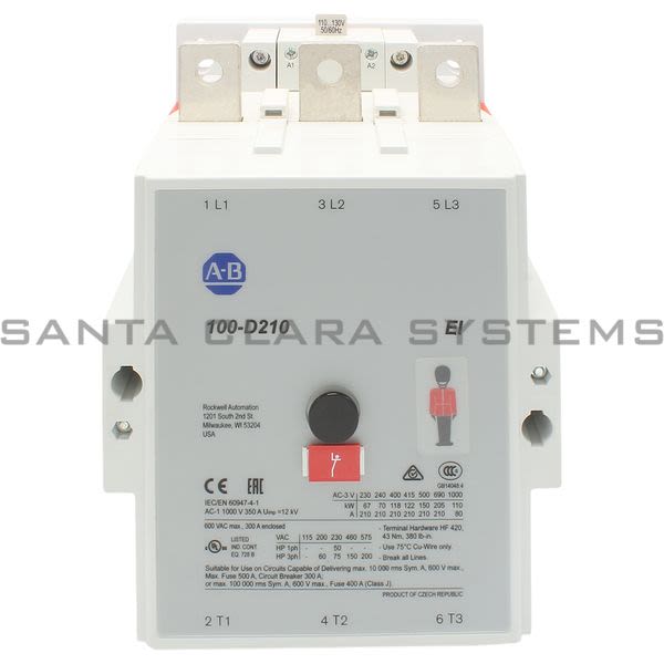 Allen Bradley 100S-D210ED22BC Safety Contactor Product Image