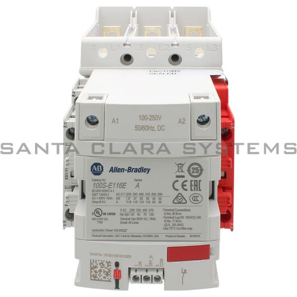 Allen Bradley 100S-E116ED12C  Safety Contactor Product Image