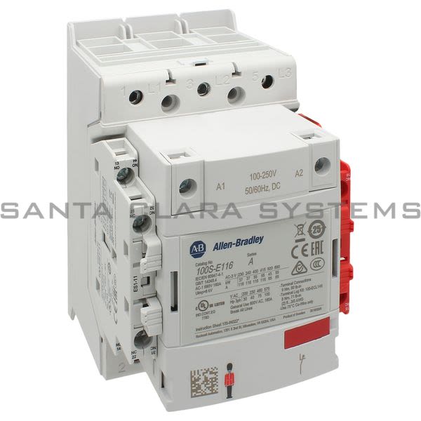 Allen Bradley 100S-E116KD12CL 100S-E MCS-E Safety Contactor Product Image