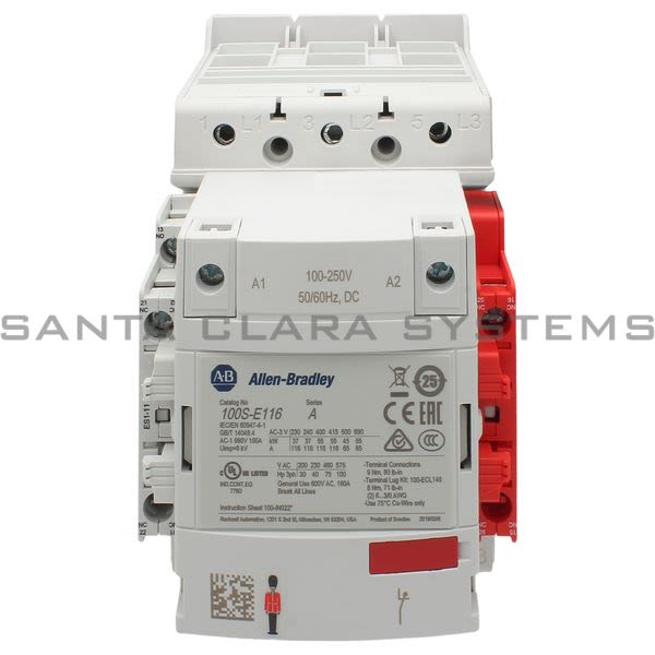 Allen Bradley 100S-E116KD12CL 100S-E MCS-E Safety Contactor Product Image