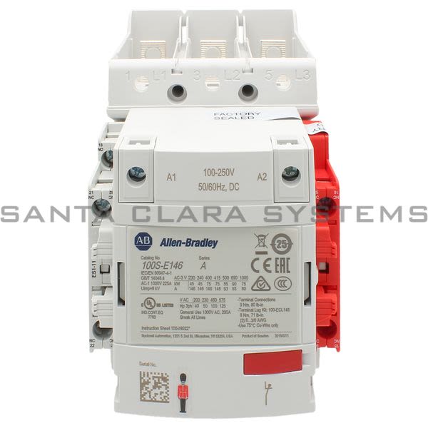 Allen Bradley 100S-E146KD12C Safety Contactor Product Image