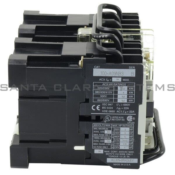 Allen Bradley 104-A09NB3  Reversing Contactor Product Image