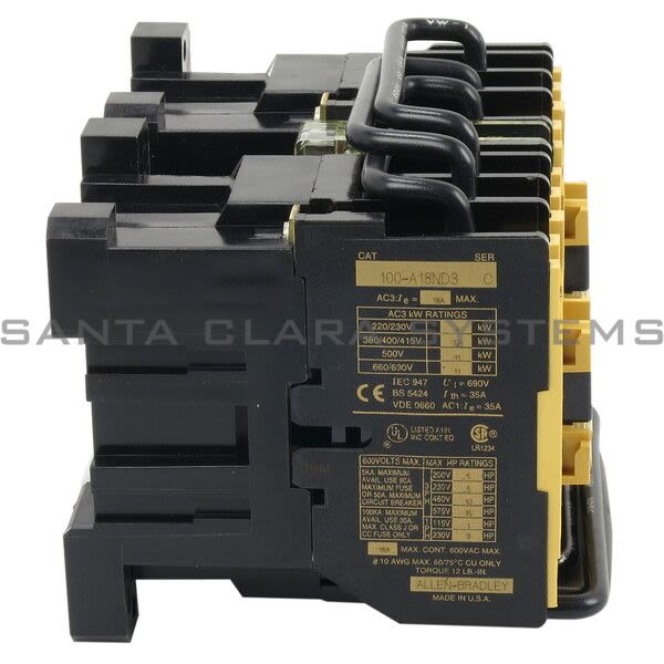Allen Bradley 104-A18ND3  Reversing Contactor Product Image