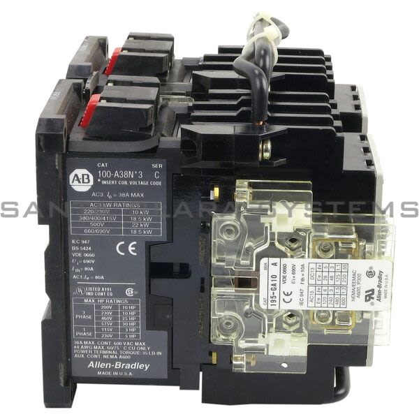 Allen Bradley 104-A38NA3 Reversing Contactor Product Image
