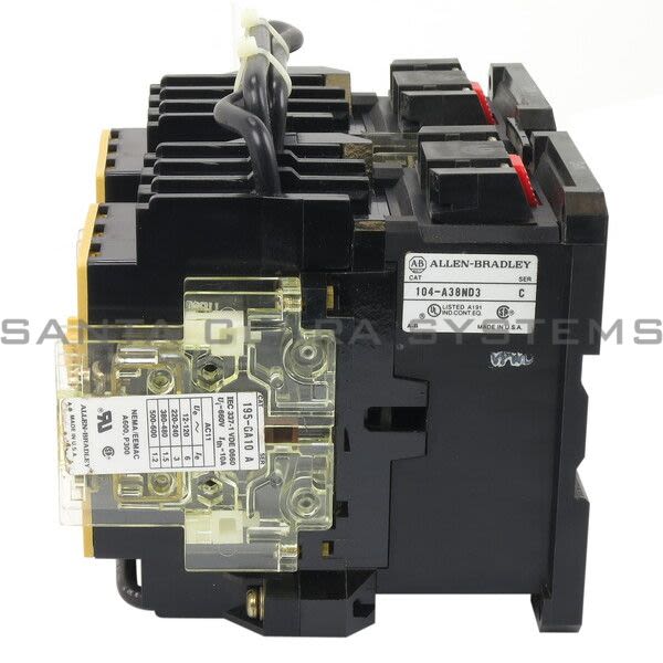 Allen Bradley 104-A38ND3 Reversing Contactor Product Image
