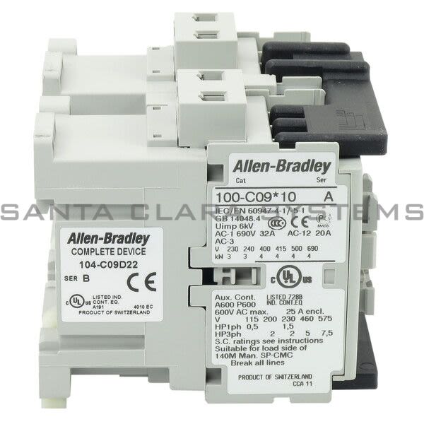 Allen Bradley 104-C09D22  Reversing Contactor Product Image
