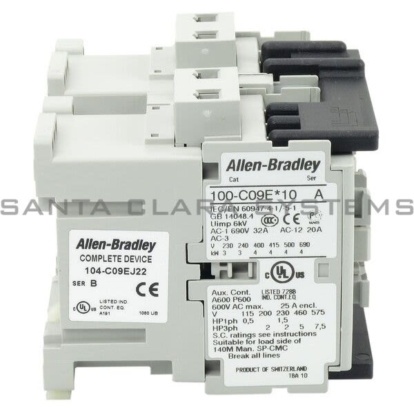 Allen Bradley 104-C09EJ22 Reversing Contactor Product Image