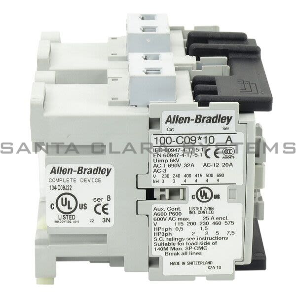 Allen Bradley 104-C09J22 Reversing Contactor Product Image