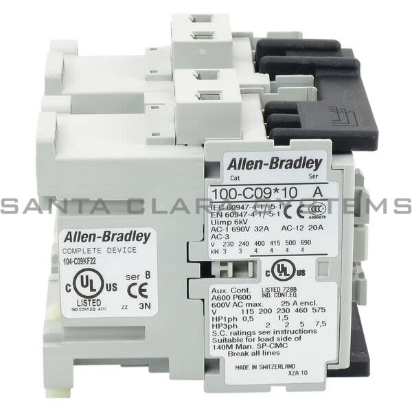Allen Bradley 104-C09KF22 Reversing Contactor Product Image