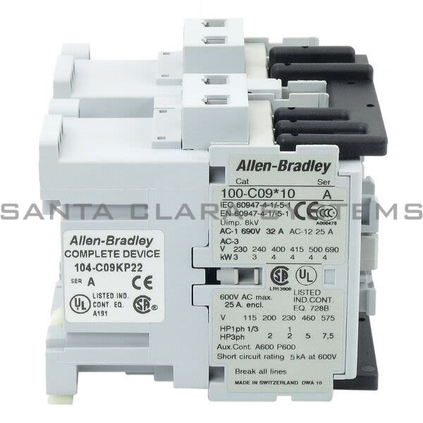 Allen Bradley 104-C09KP22  Reversing Contactor Product Image