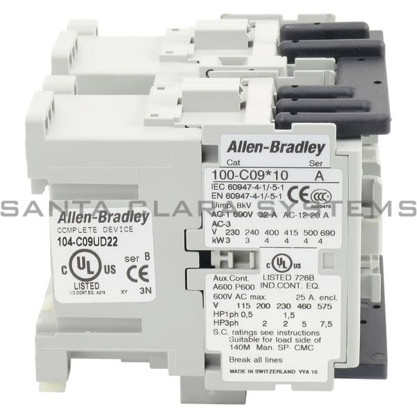 Allen Bradley 104-C09UD22 Reversing Contactor Product Image