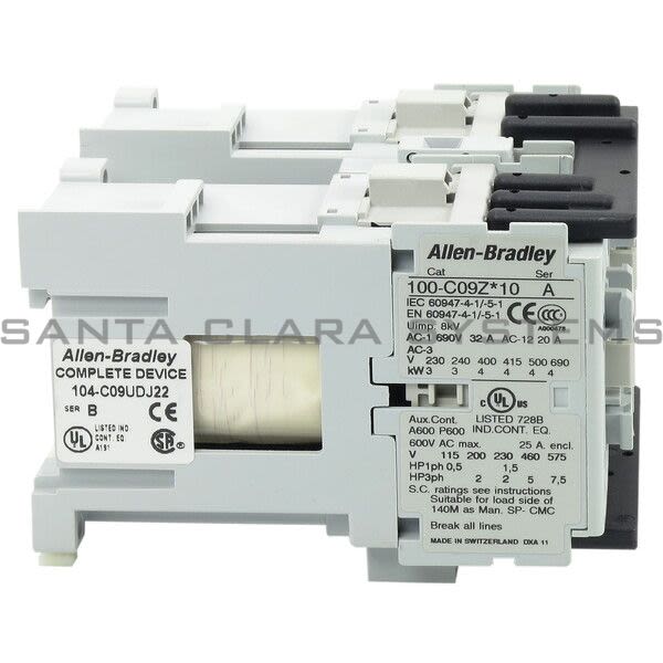 Allen Bradley 104-C09UDJ22 Reversing Contactor Product Image