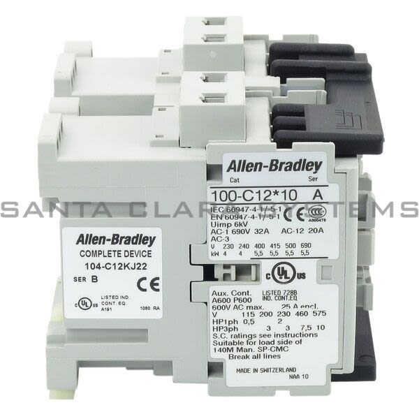 Allen Bradley 104-C12KJ22 Reversing Contactor Product Image