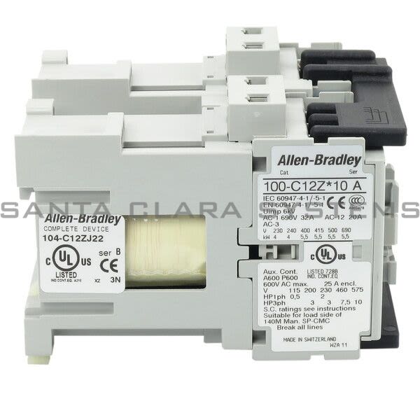 Allen Bradley 104-C12ZJ22 Reversing Contactor Product Image