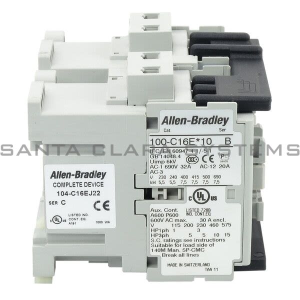 Allen Bradley 104-C16EJ22  Reversing Contactor Product Image