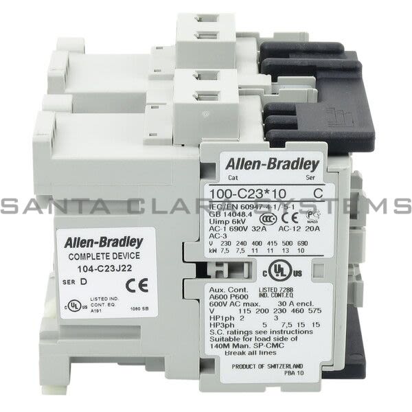 Allen Bradley 104-C23J22 Reversing Contactor Product Image