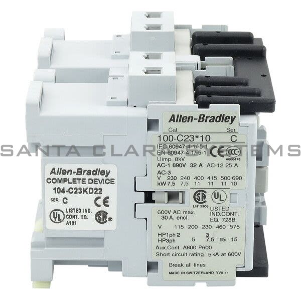 Allen Bradley 104-C23KD22 Reversing Contactor Product Image